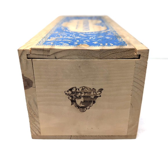 Patrimony Wine Box Wood Signed Paso Robles Adelaida District 2015 Rustic Decor - Picture 8 of 12